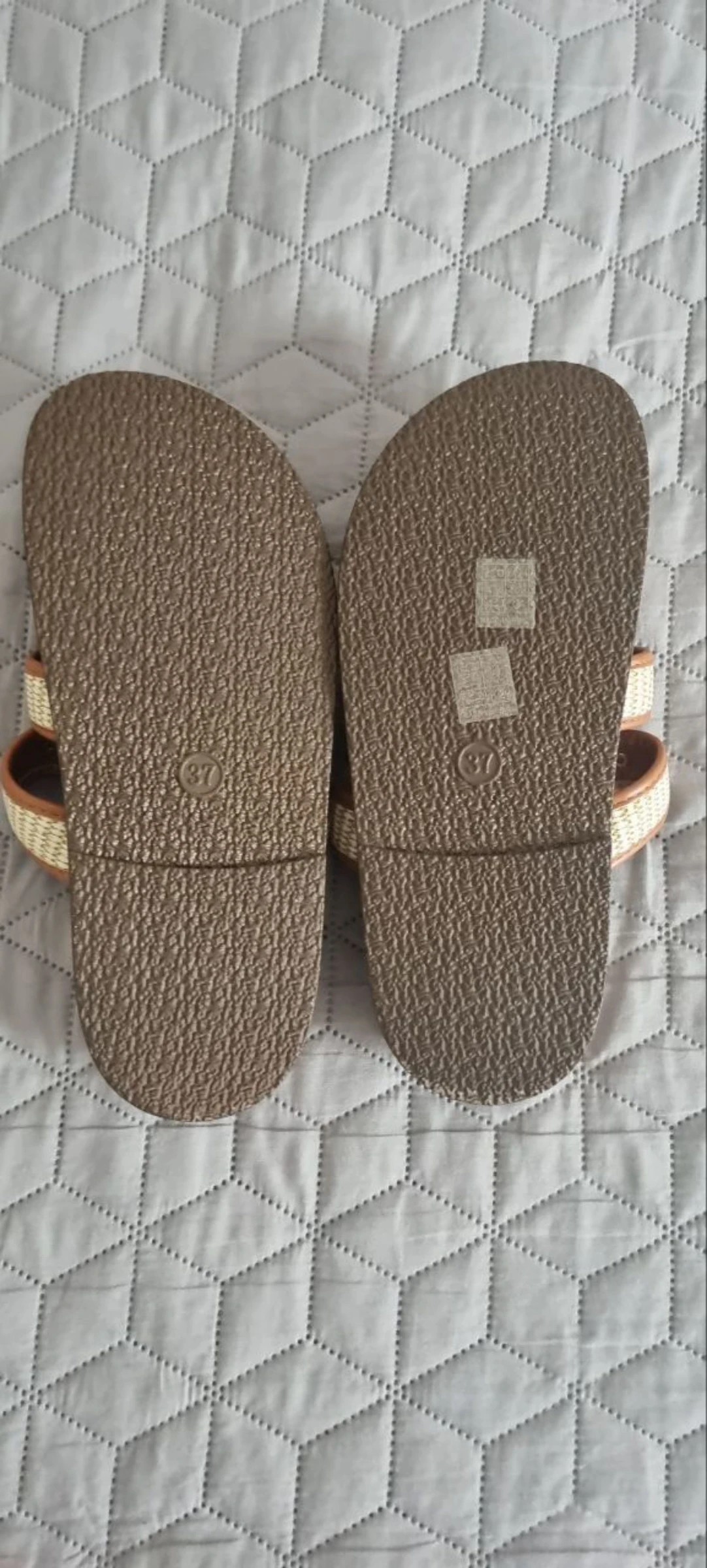 Sandalias / Pantuflas con triple correa estilo Celine elegantes talla 37 (como nuevas) – photo 5